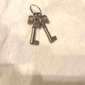 Vintage keys charm